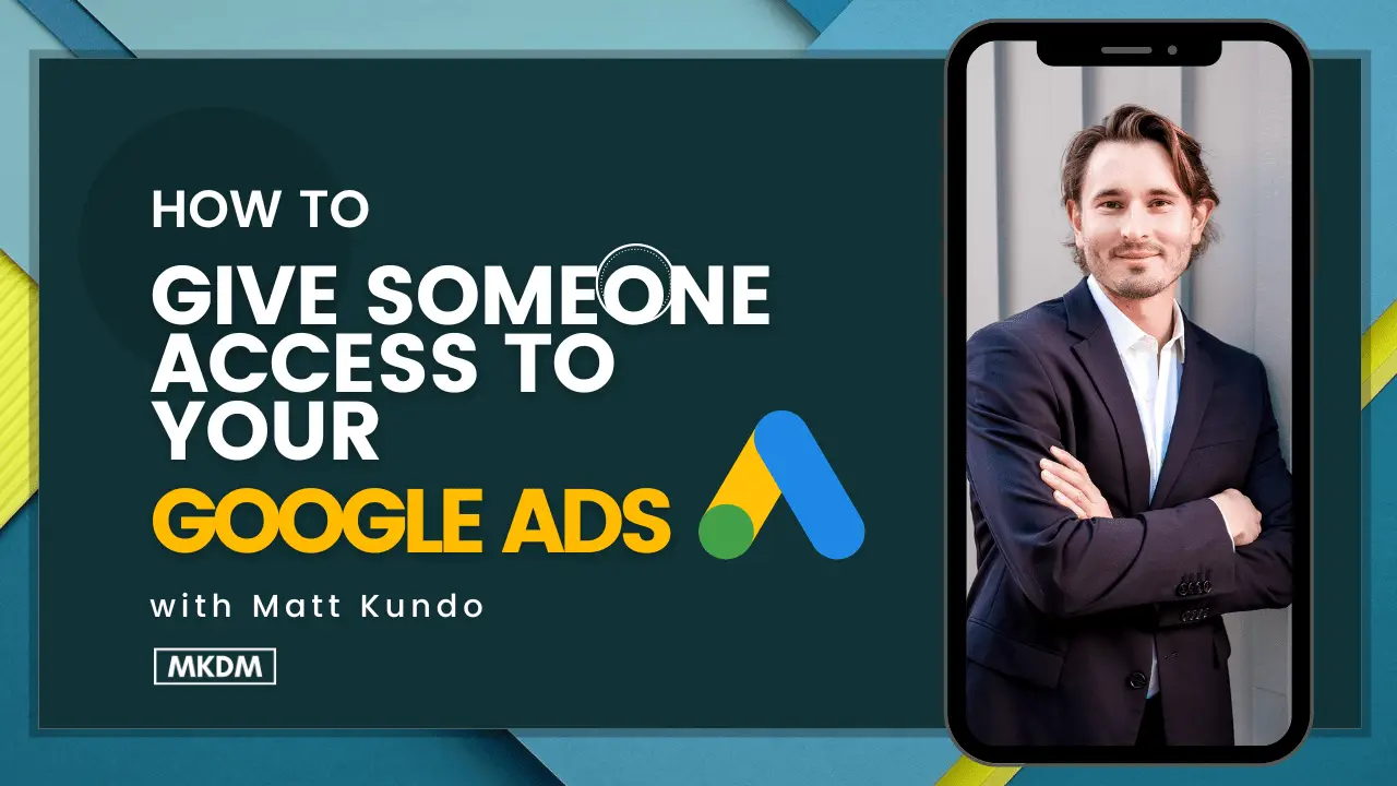 How to add someone to your Google Ads account